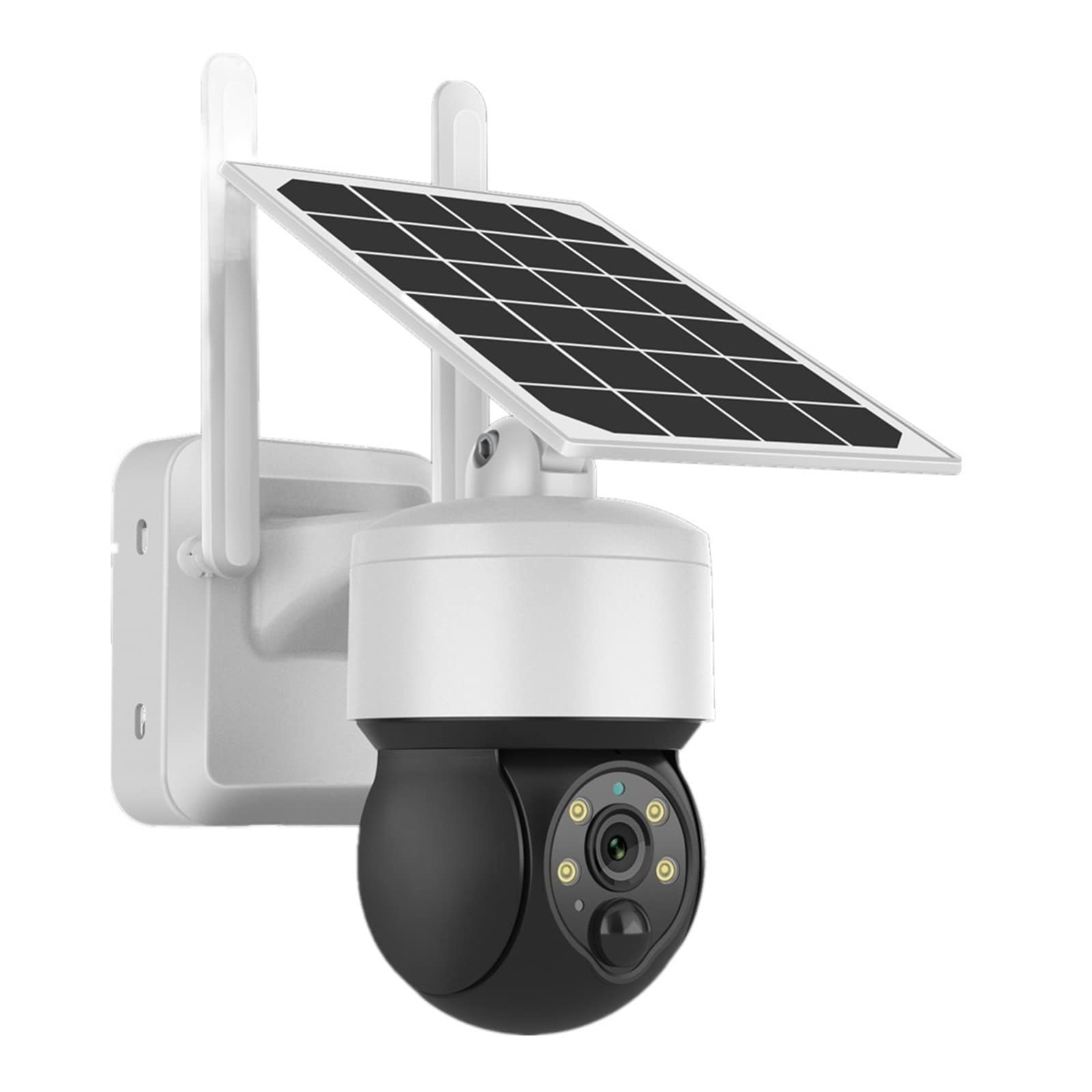 5MP Solar Wireless Security Camera Outdoor - 4G SIM & WiFi Security Cam with 12000mAh Battery, PIR Motion Detection, Night Vision for Home Security, Farm Monitoring & Construction Site Surveillance