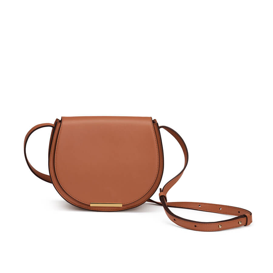 Mini Saddle Bag for Women - Crossbody Leather Purse with Adjustable Strap, Fashionable Small Handbag for Daily Use, Work, Travel and Parties