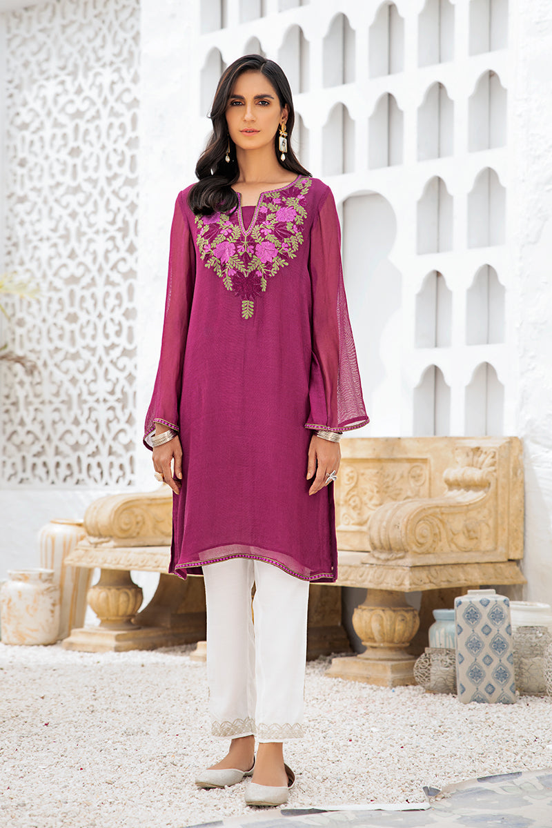 GUL BAHAR Embroidered Blouse for Women - Elegant Embellished Top for Casual Wear & Special Occasions