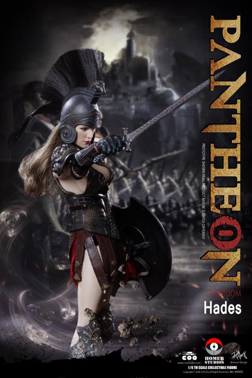 COO Model 1/6 Scale Figure - Pantheon Hades Goddess of Underworld Collectible Statue | Perfect for Anime Fans, Mythology Collectors & Home Decor Display