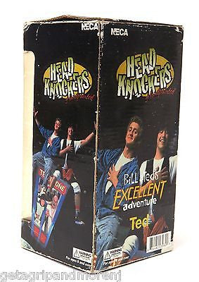 NECA Bill & Ted's Excellent Adventure Keanu Reeves Bobblehead - Collectible Figurine in Great Condition - Perfect for Movie Fans & Pop Culture Collectors