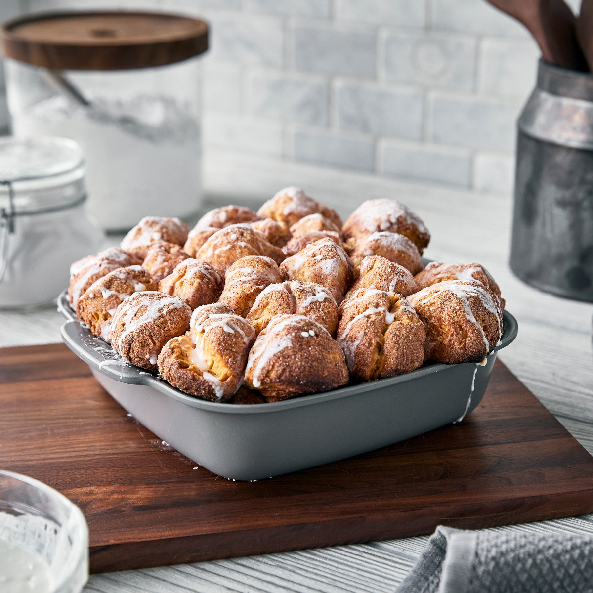 Premiere Nonstick Ceramic Baking Dish Set - 4 Piece Ovenware for Casseroles, Lasagna & Desserts | Durable & Easy Clean | Perfect for Family Dinners & Holiday Baking