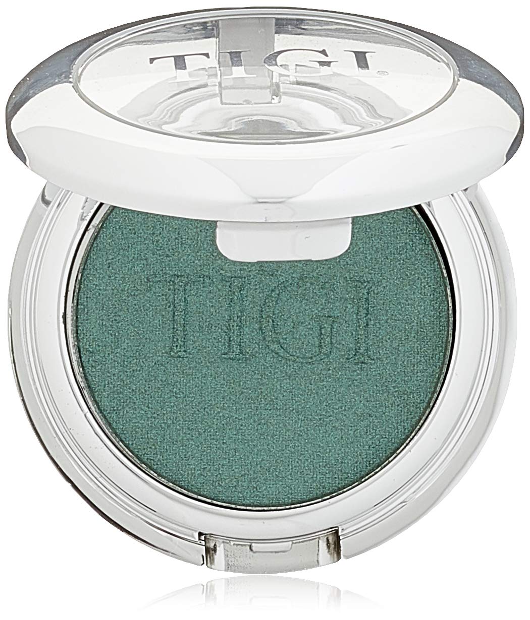TIGI Cosmetics High Density Single Eyeshadow - Emerald Green, 0.13 Ounce (764147) | Long-Lasting Pigmented Eye Makeup for Day & Night Looks