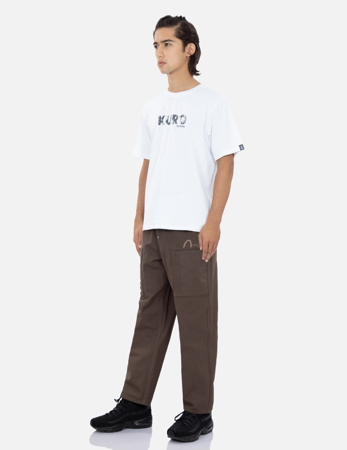 Seagull Embroidery Wide Leg Work Pants for Women - Comfortable High Waisted Linen Trousers for Casual Wear, Office, and Summer Outfits