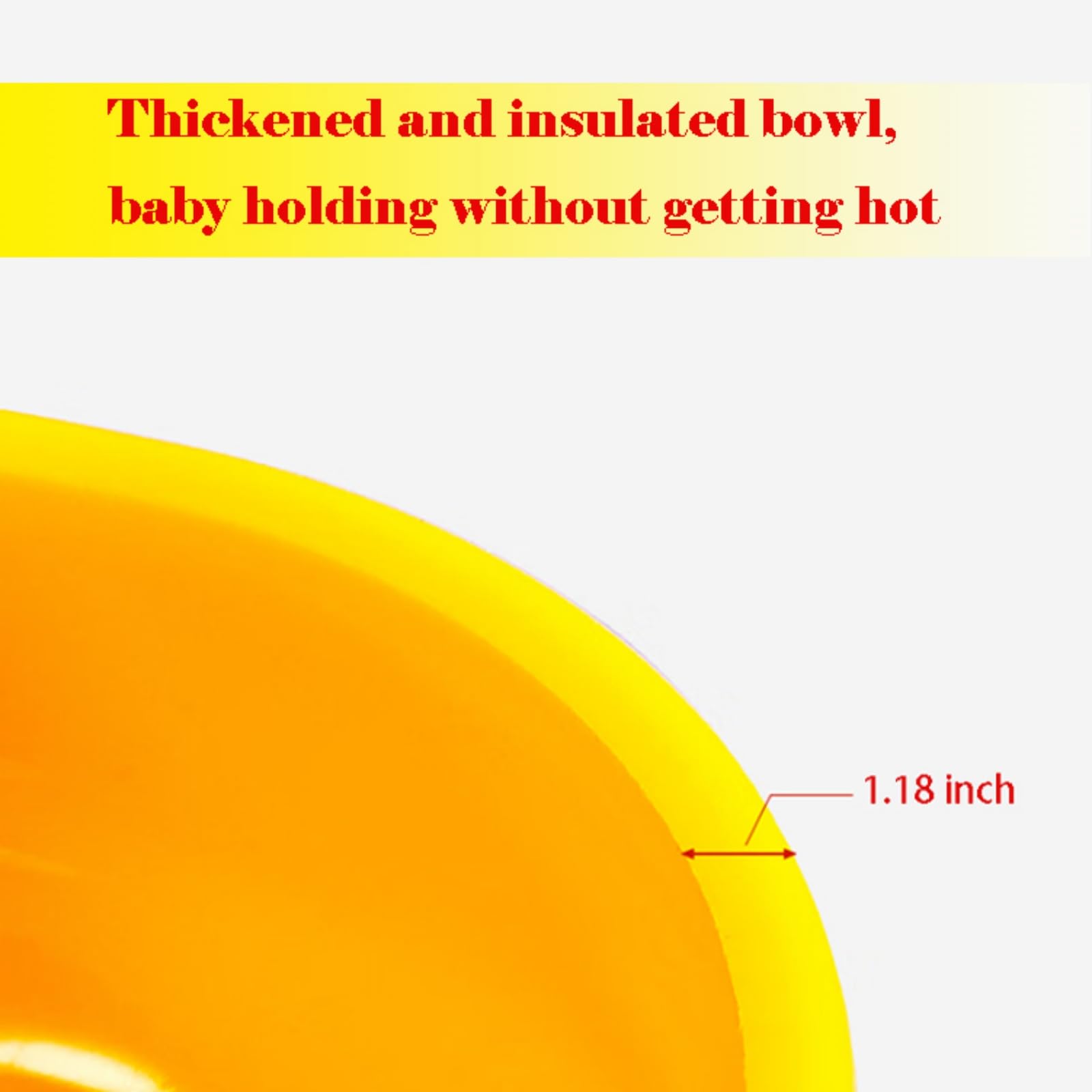 **Non-Slip Silicone Baby Bowl with Suction Base & Curved Walls – Cute Duck Design for Toddler Self-Feeding | Perfect for First Foods, Snacks & Mess-Free Mealtime**    *(Use for baby-led weaning, daycare lunches, or travel-friendly mealtime!)*