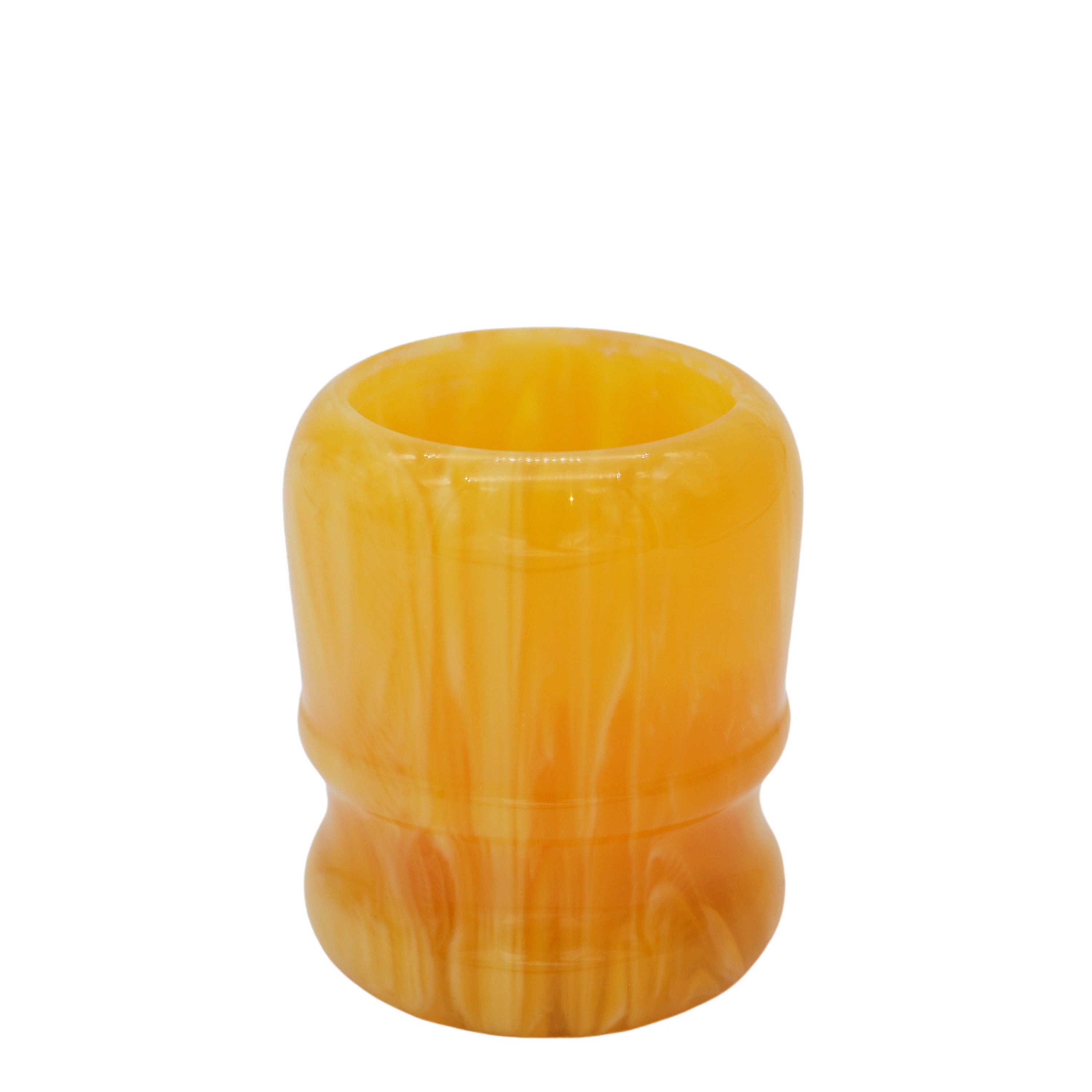 Premium Amber Handmade Shaving Brush Handle - Fits 24mm & 26mm Knots - Perfect for Wet Shaving & Grooming Gifts for Men