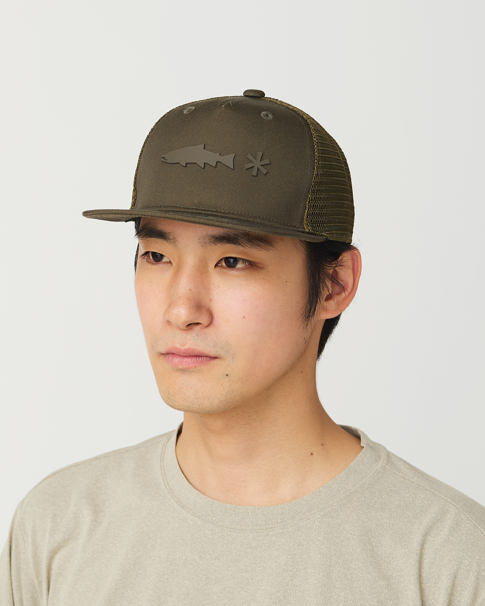 Flat Mesh Cap for Men & Women - Breathable Adjustable Baseball Hat for Outdoor Sports, Running, Hiking - Sun Protection & Casual Wear