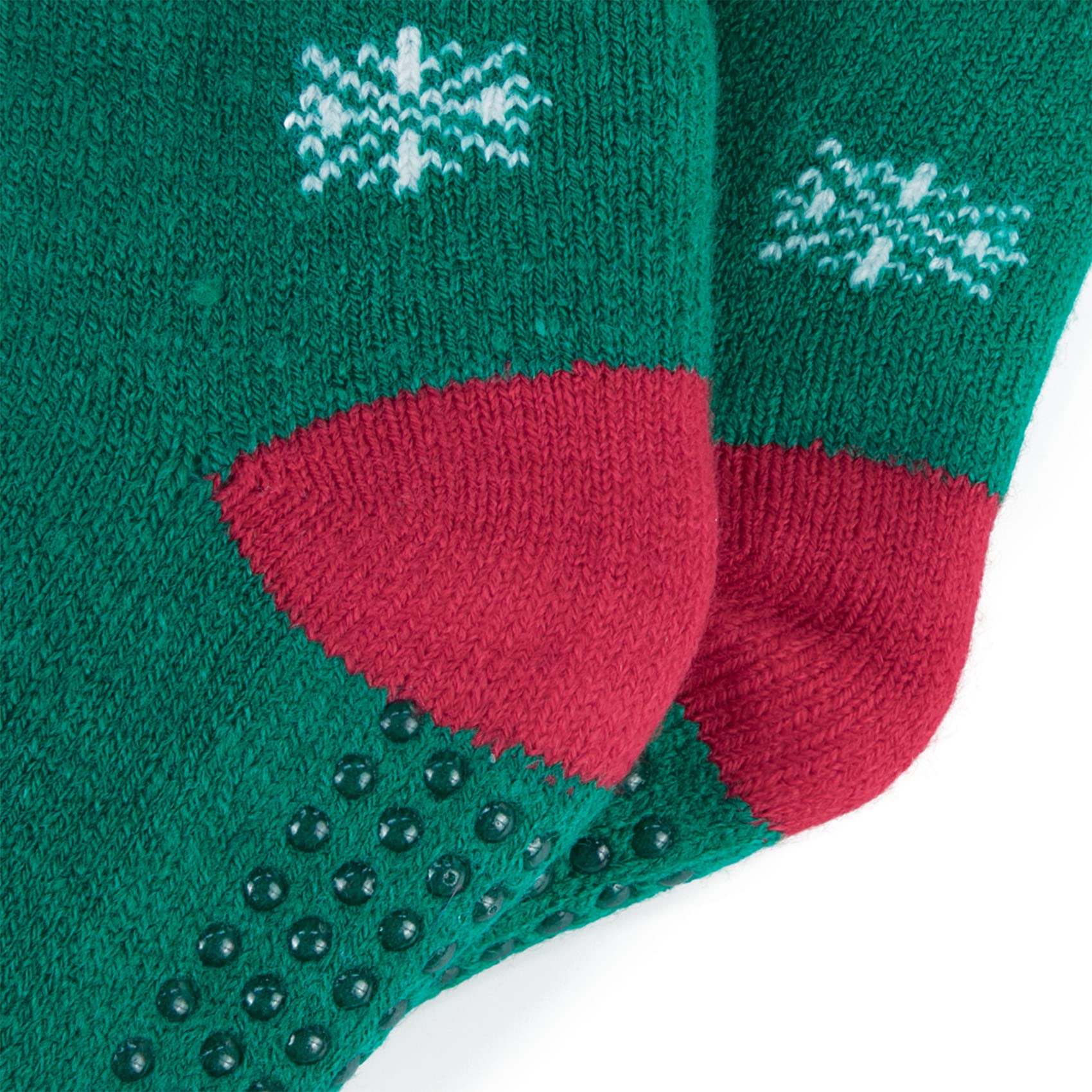 Durio Non-Slip Toddler Slipper Socks - Warm Fuzzy Winter Socks for Boys & Girls with Anti-Skid Grips | Cozy Indoor/Outdoor House Socks for Kids Christmas Gifts & Playtime