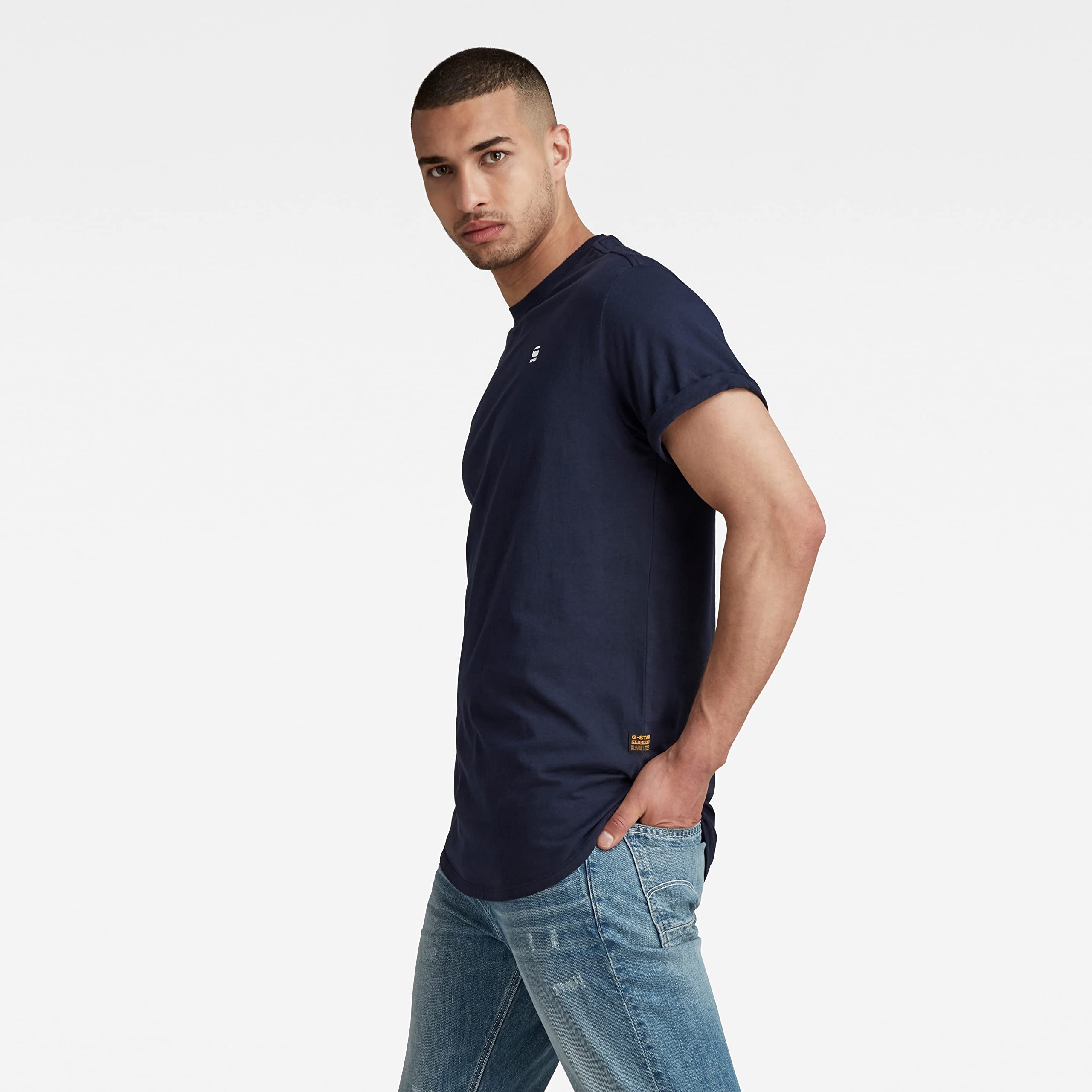 G-STAR Men's Lash Jersey T-Shirts - Slim Fit Cotton Tee for Casual Wear & Street Style Outfits