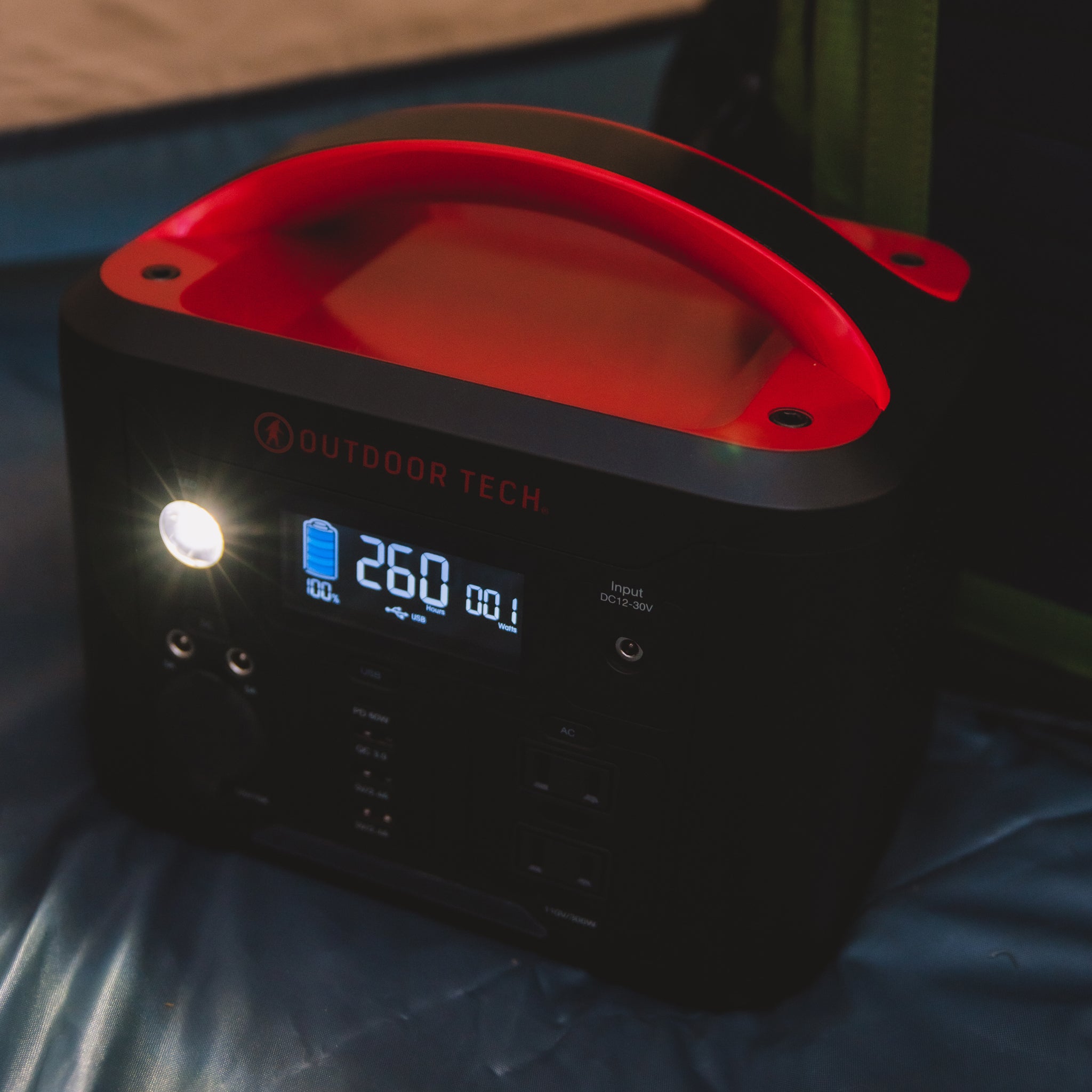 Grizzly Portable Power Station 300W - Solar Generator for Camping, Outdoor Adventures & Emergency Backup Power - Lightweight & Compact Power Supply for RV, Travel, Home Use
