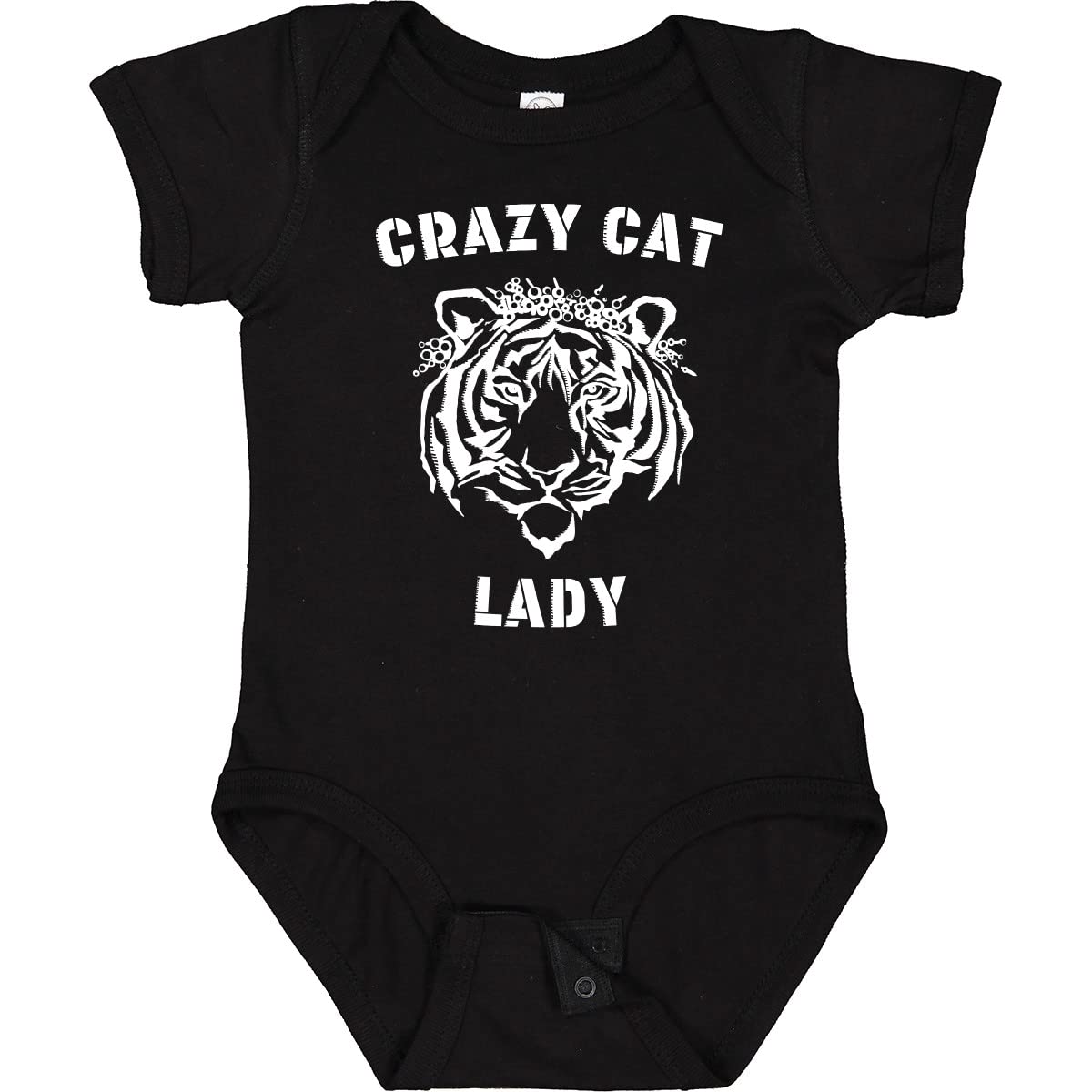 Crazy Cat Lady Tiger Bodysuit for Babies - Perfect Gift for Cat Lovers