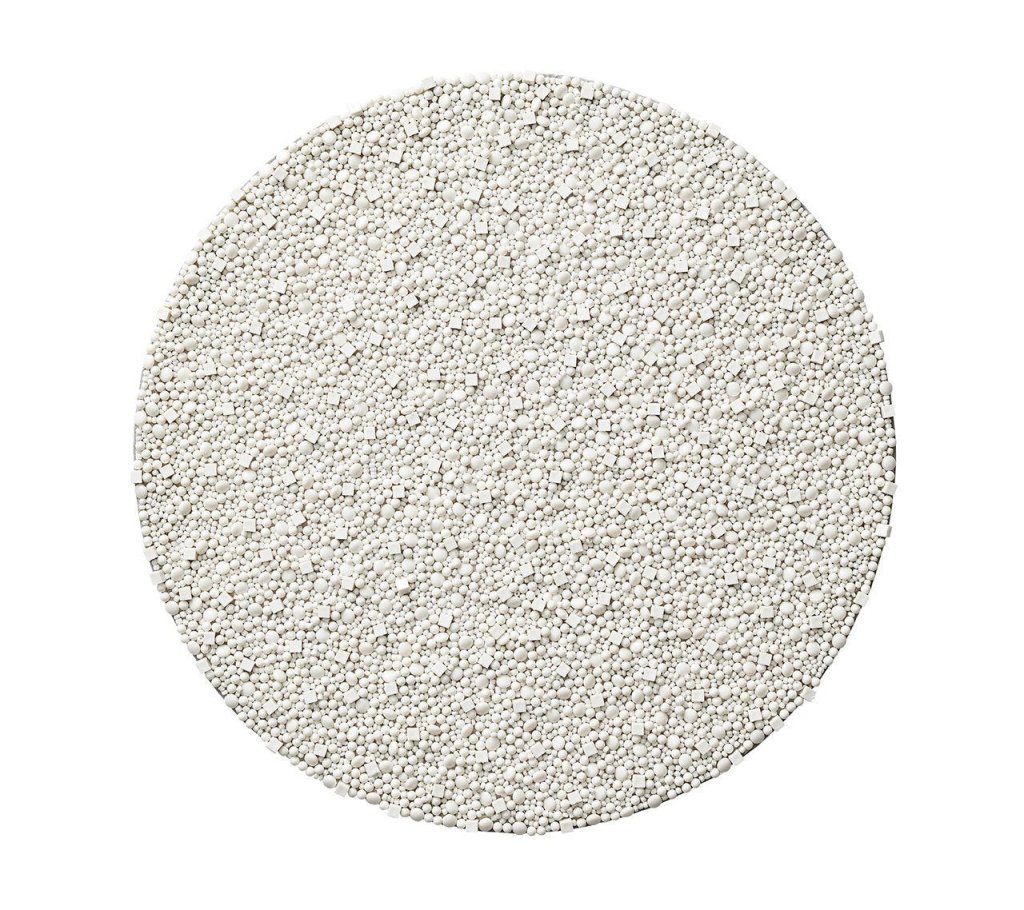 Premium White Bianco Placemats Set of 4 - Elegant Table Setting for Dining Room, Kitchen, or Party Decor - Waterproof & Stain Resistant