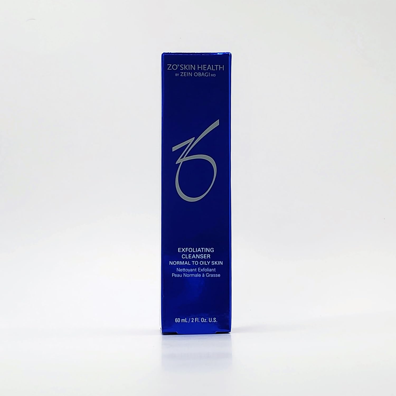 ZO SKIN HEALTH Exfoliating Cleanser Travel Size - Purifying Gel Facial Cleanser for Sensitive Skin (60ml / 2 Fl Oz) | Gentle Exfoliation & Deep Cleansing for Travel, Gym & On-The-Go Skincare