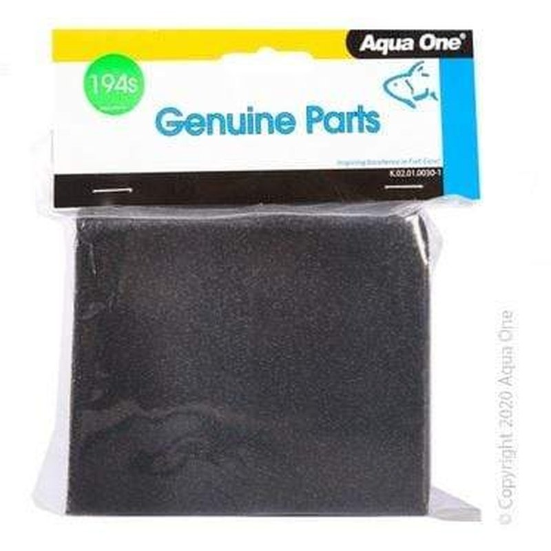 Aqua One Sponge Filter Media 2-Pack for IFXE 150 Aquarium - High-Quality Bio Sponge for Fish Tank Filtration (Model 25194s) - Ideal for Freshwater and Saltwater Aquariums