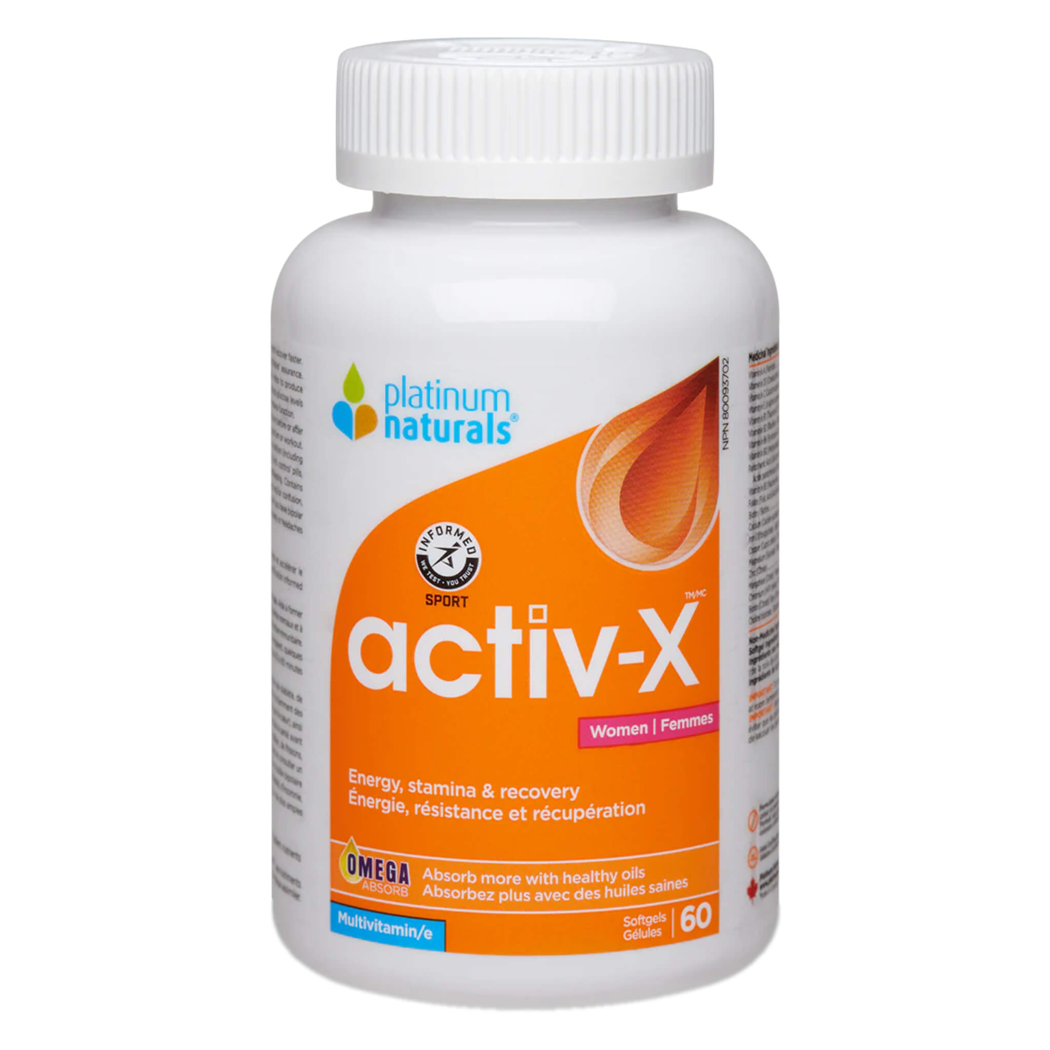 Activ X™ Women's Multivitamin Supplement - Essential Daily Nutrients for Energy, Immunity & Wellness - Perfect for Busy Women, Moms & Active Lifestyles
