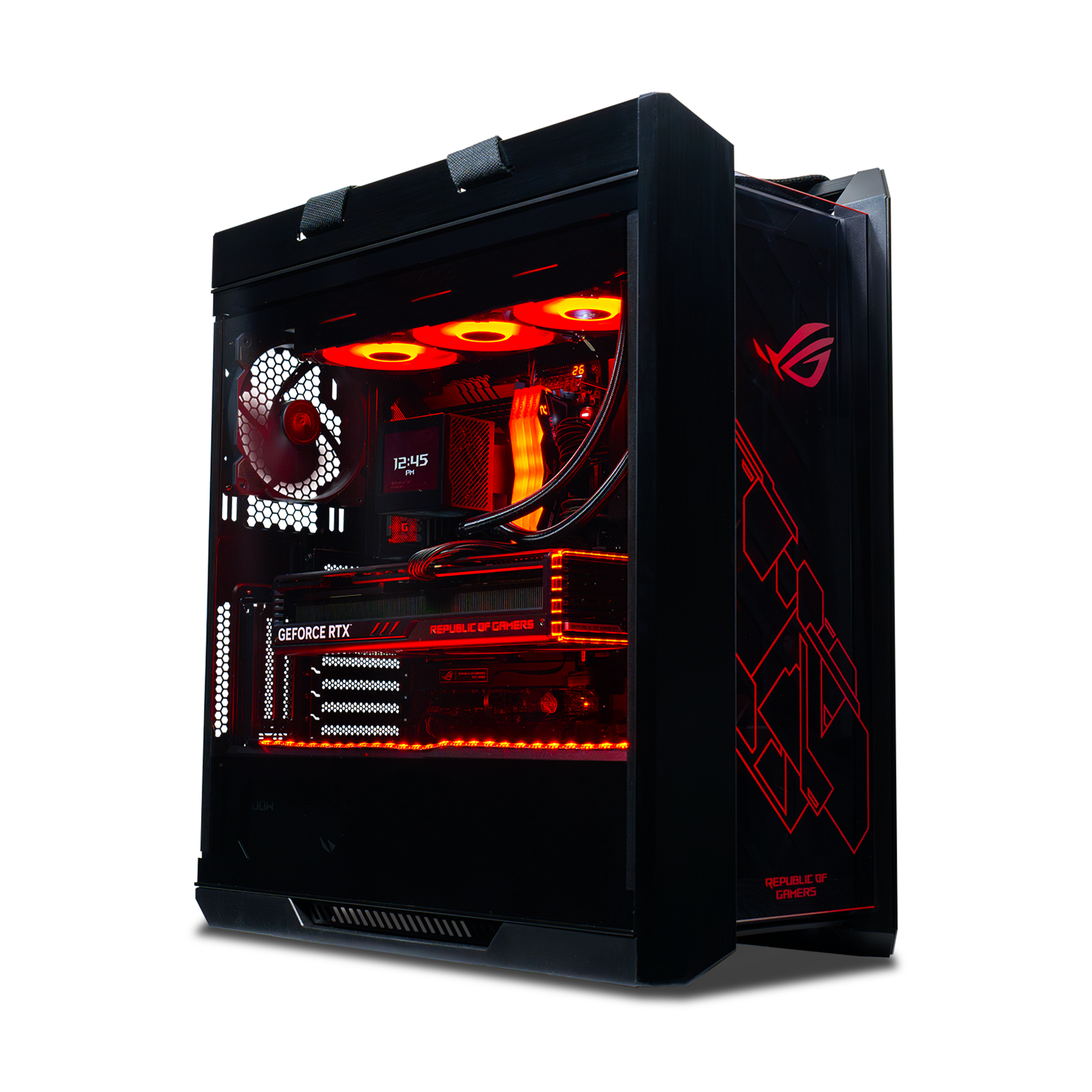 XOTIC PC GX15 Helios DARK Black Label Gaming Desktop - Intel Z790 DDR5 Gaming PC with Liquid Cooling for Esports & 4K Gaming at Home or Office