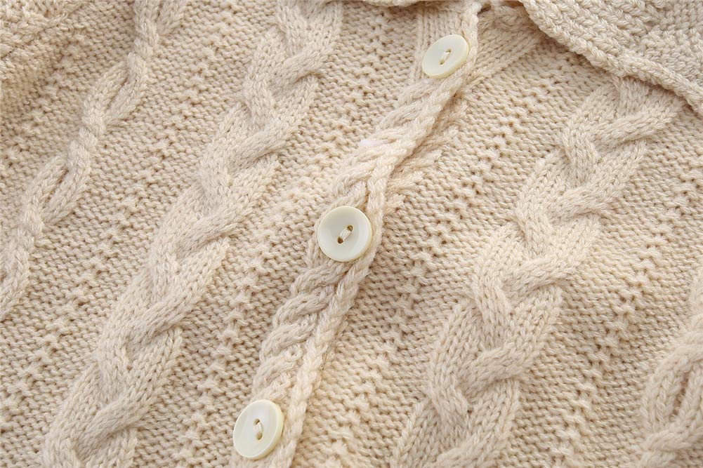 Mud Kingdom Girls Cardigan Sweaters Button Up - Soft Knit Cardigan for Girls with Front Buttons - Perfect for School, Playdates & Casual Outfits