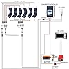 Acopower 110W Flexible Solar Panel Kit with 300Ah/1.5kW LiFePO4 Battery (3x100Ah) - Portable Power for RV, Camping, Off-Grid & Emergency Backup