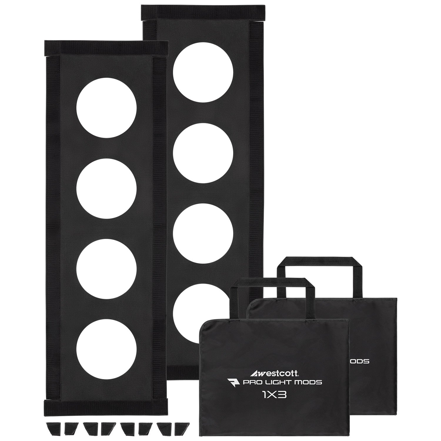FJ400 Strobe Light Kit - 2 Lights with Pro Light Mods for Professional Photography & Videography | Perfect for Studio, Events, and Outdoor Shoots