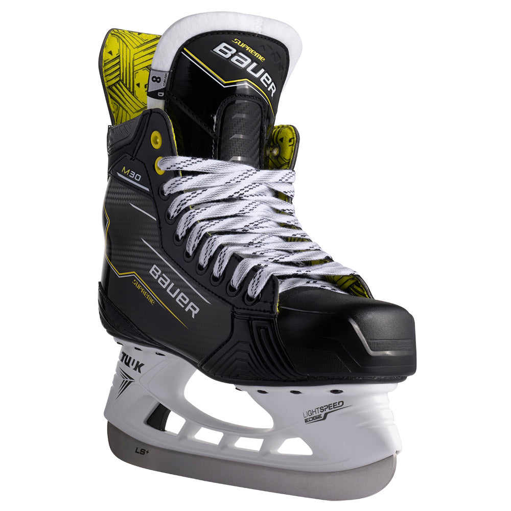 Bauer Supreme M30 Senior Ice Hockey Skates - Professional Performance Skates for Men - Perfect for Competitive Games & Ice Rink Training