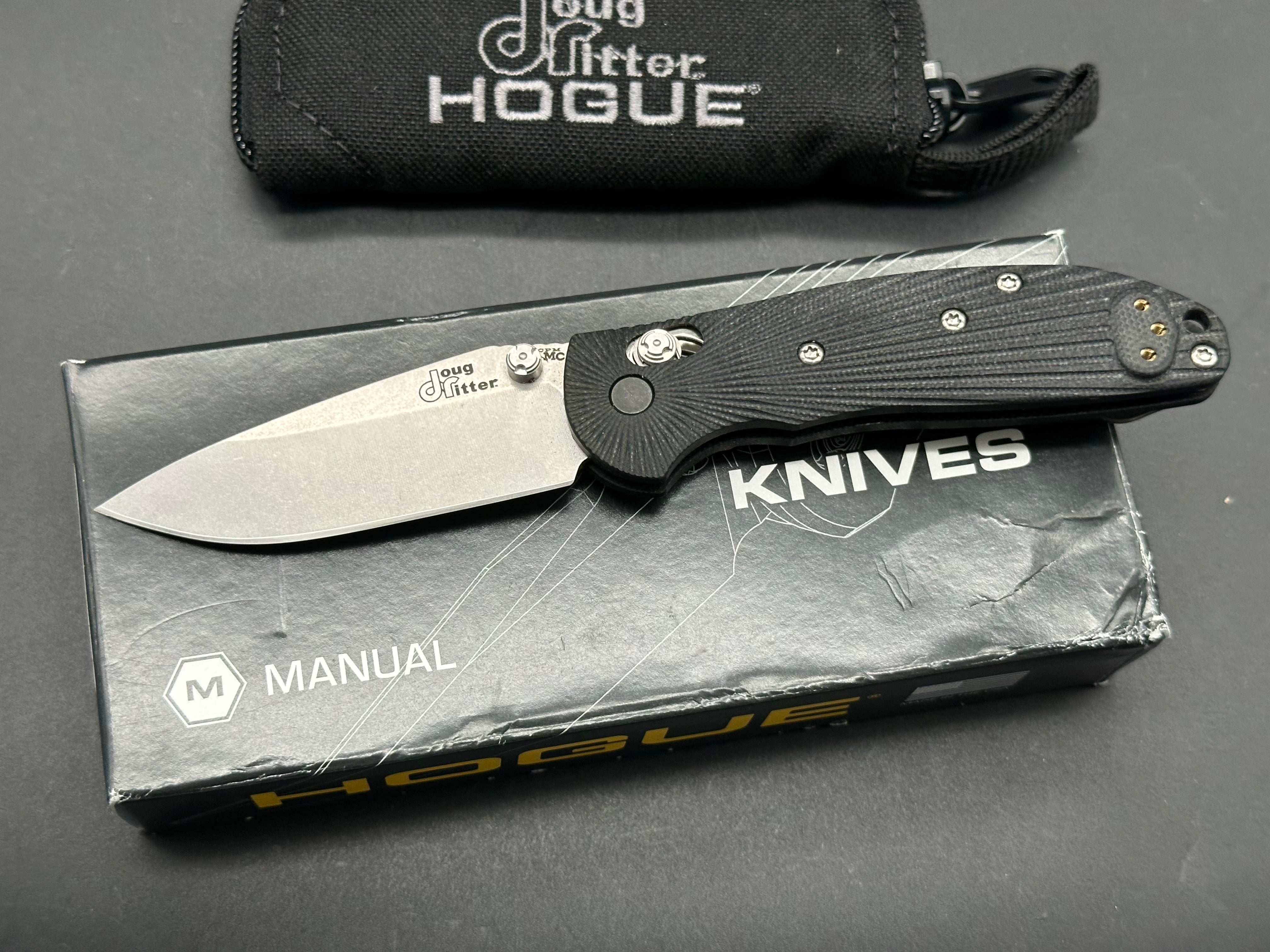Doug Ritter Mini RSK MK1 G2 Folding Pocket Knife - MagnaCut Steel Blade, EDC Outdoor Survival Tool for Camping, Hiking & Everyday Carry