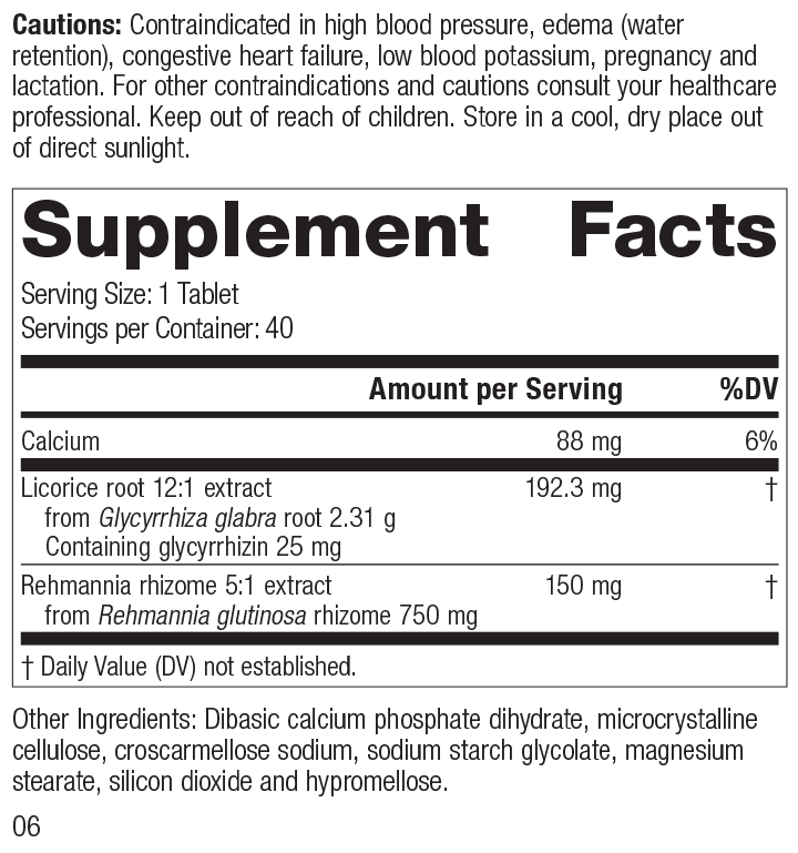 Adrenal Complex Supplement - 40 Tablets for Stress Relief & Energy Support | Supports Adrenal Health & Fatigue Reduction - Ideal for Busy Professionals & Active Lifestyles