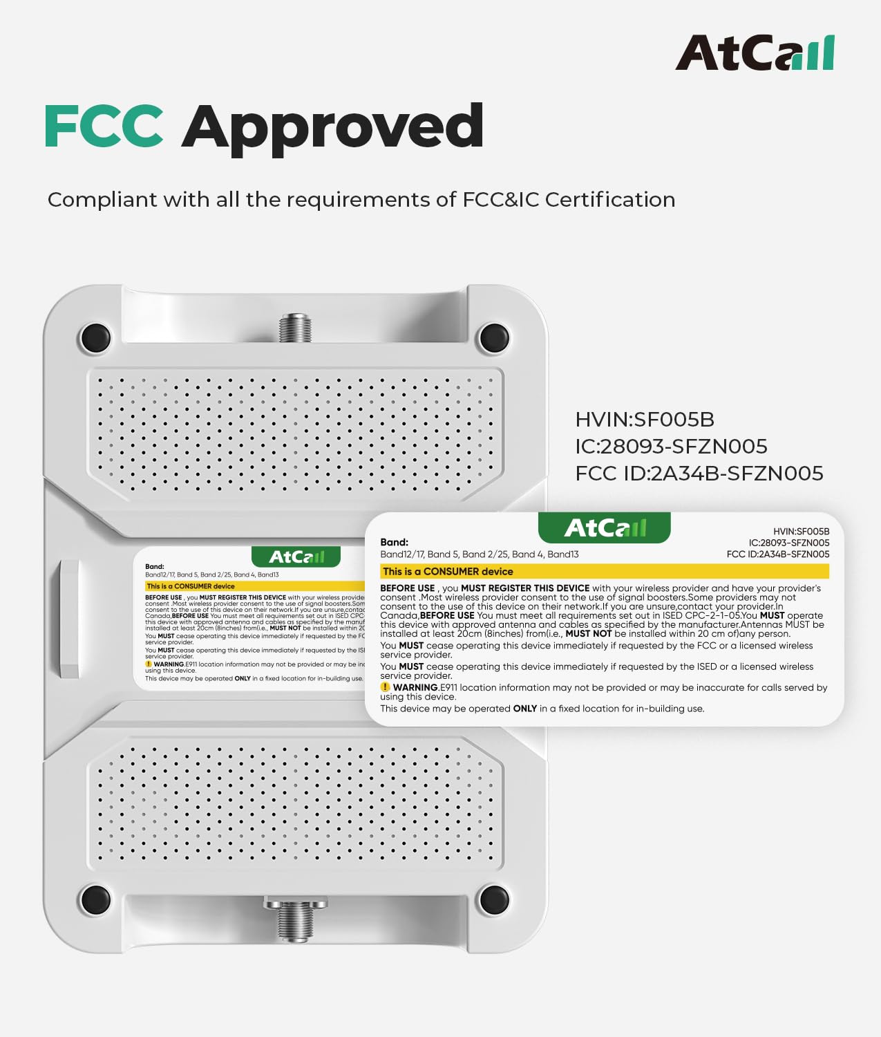 5G 4G LTE Cell Phone Signal Booster for Home & Office - FCC Approved, Covers Up to 3,000 Sq. Ft, Works with Verizon AT&T T-Mobile, LCD Display - Improve Weak Signal for Streaming, Gaming & Video Calls