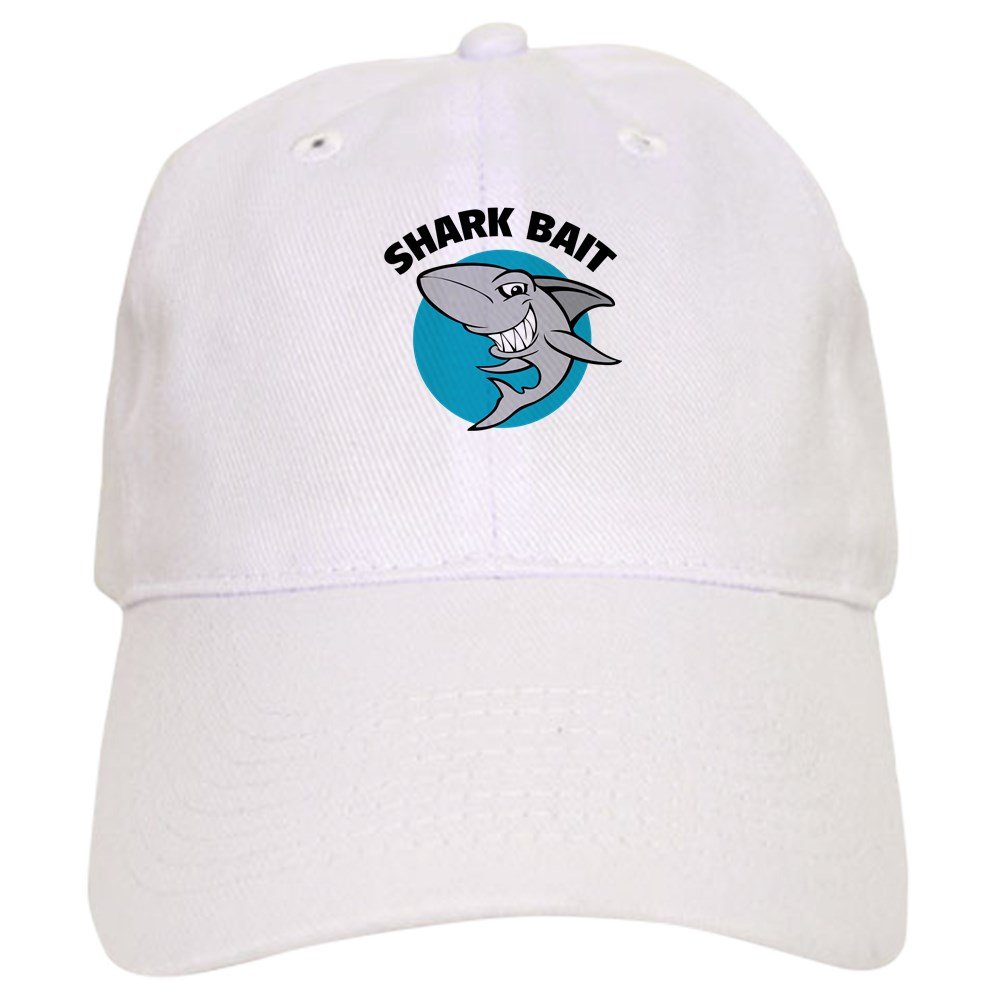 Shark Bait Adjustable Baseball Cap - Fishing & Outdoor Hat