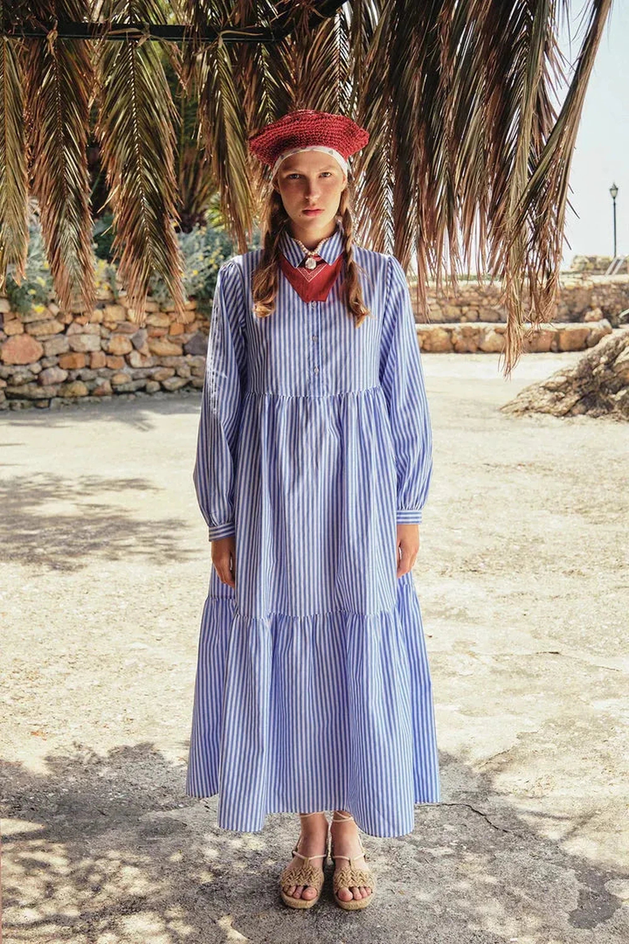 Stylish Striped Shirt Dress for Women - Casual & Office Wear - Perfect for Spring/Summer Outfits, Date Nights & Work Attire