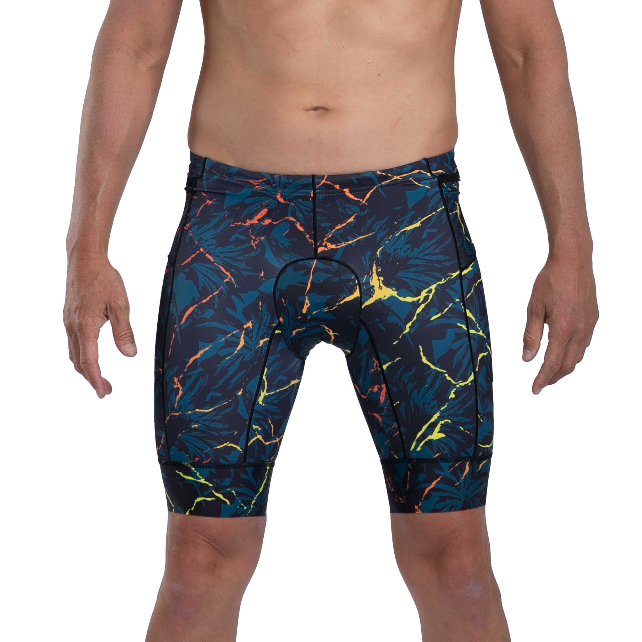 Zoot Men’s LTD 9-Inch Triathlon Shorts - Quick-Dry UPF 50+ Swim Bike Run Cycling Shorts with Padding for Endurance Training & Competition | Perfect for Triathletes, Cyclists & Runners