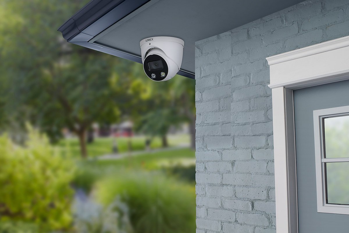 Lorex 16 Channel Fusion NVR System with 8 Smart Deterrence Security Cameras - 4K Ultra HD Surveillance for Home & Business Security Monitoring