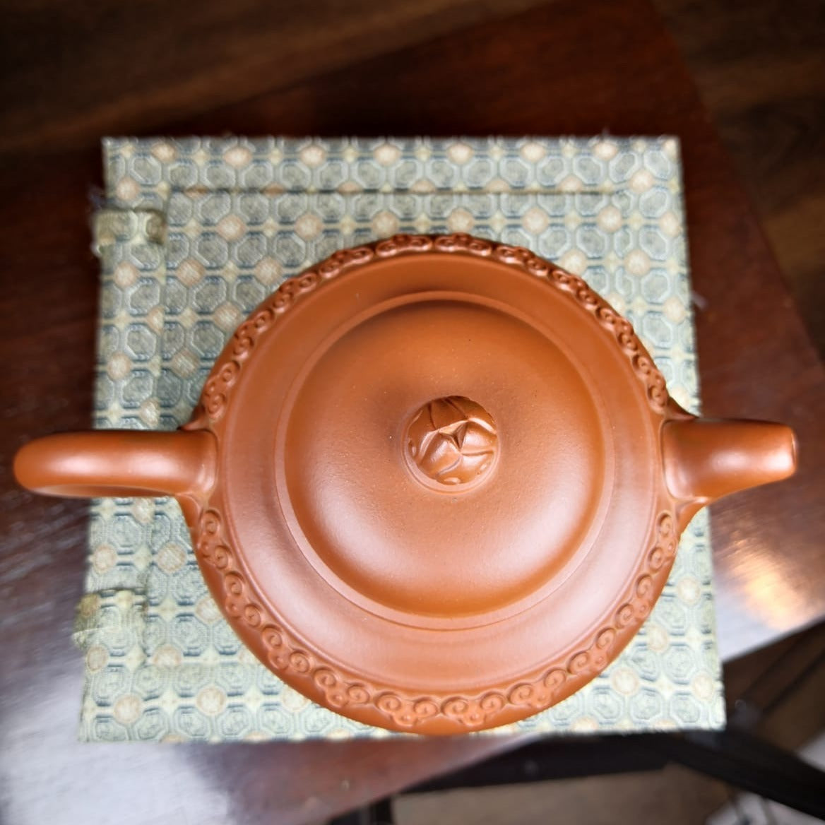 Yixing Purple Clay Teapot - Three-Legged Yun Jian Ru Yi Design by Cao Lanfang, National Senior Craft Artist | Handmade Chinese Tea Ceremony Pot for Gongfu Tea, Oolong & Pu-erh Brewing