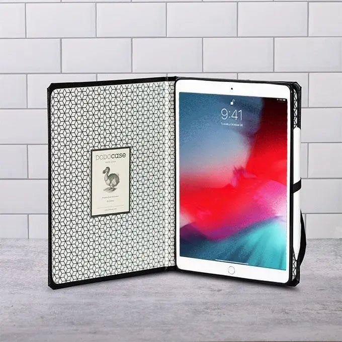 Premium Classic Black iPad Case - Slim Protective Cover for iPad Air/Pro, Durable & Lightweight - Perfect for Work, Travel & Everyday Use