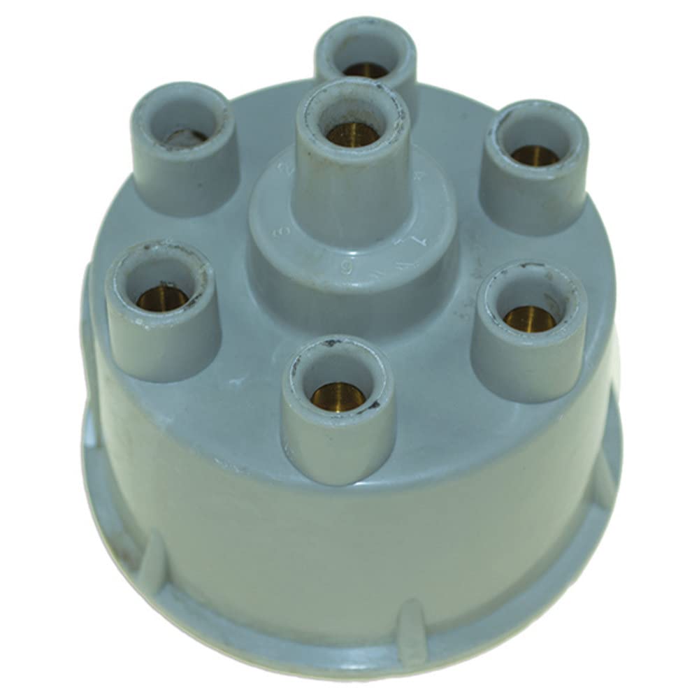 CDI Electronics 994-4841 6-Cylinder Distributor Cap - High Performance Replacement Part for Ford, Chevy, Dodge - Perfect for Engine Tune-Ups & Ignition System Upgrades