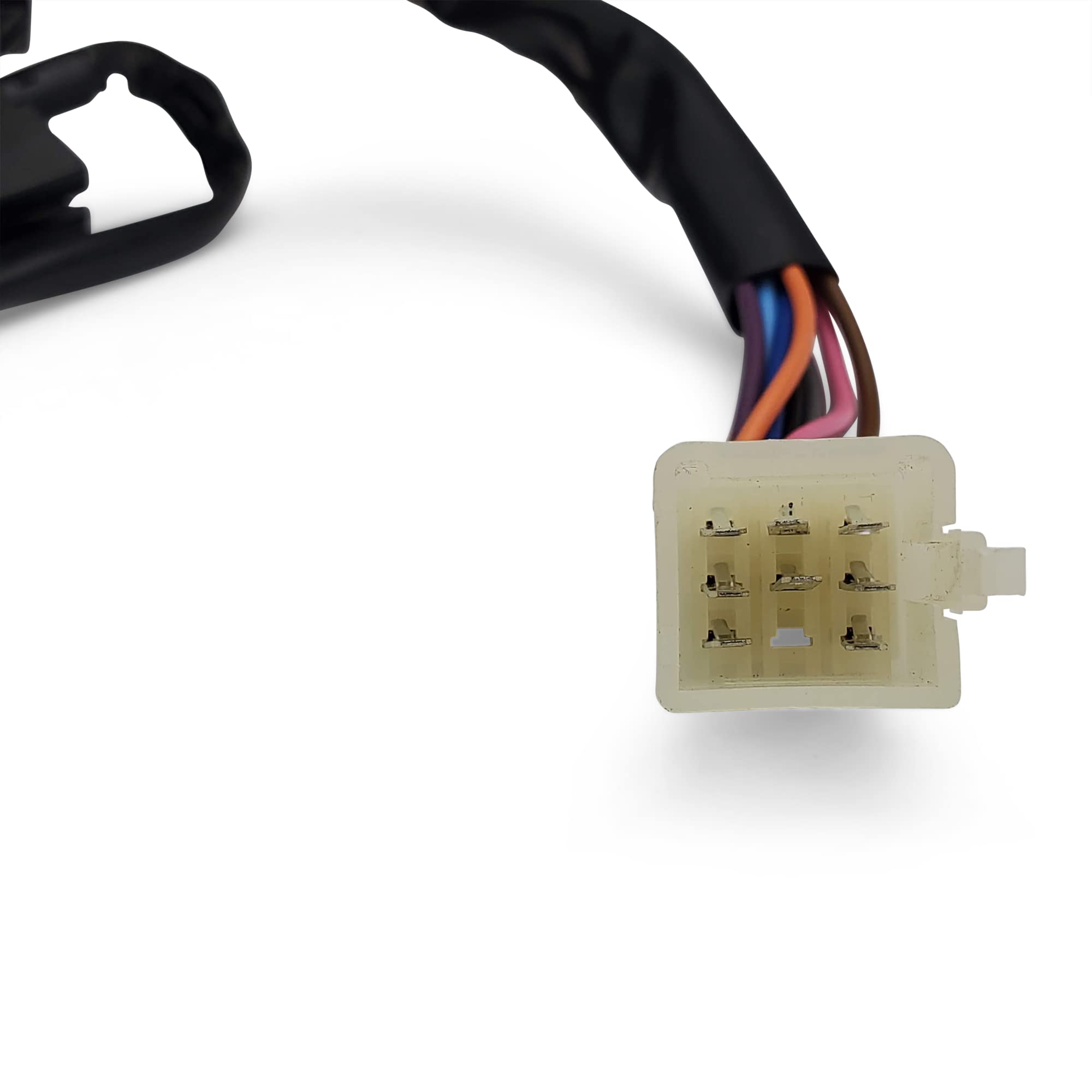 Left Brake Lever Controller with Switches & Female Plug for Motorcycle Safety
