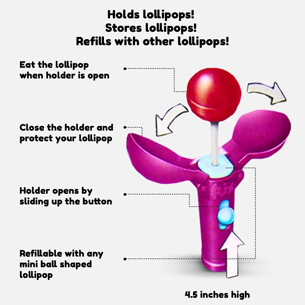 SpongeBob SquarePants Lollipop Holder Set of 12 - Collectible Toy Candy Case with Lollipops Included - Perfect for Halloween Party Favors, Goodie Bags, Piñata Fillers & Game Prizes - Fun Birthday Party Supplies & Classroom Rewards