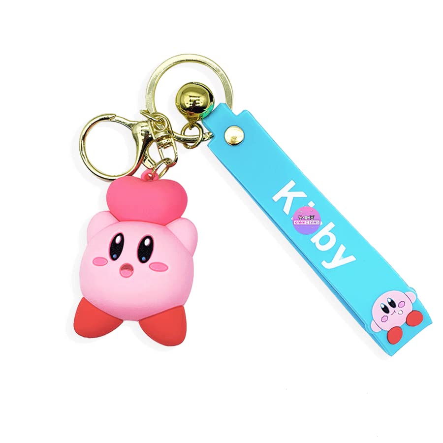 Cute Kawaii Keychain for Women - Phone & ID Holder for Teachers Teens Girls