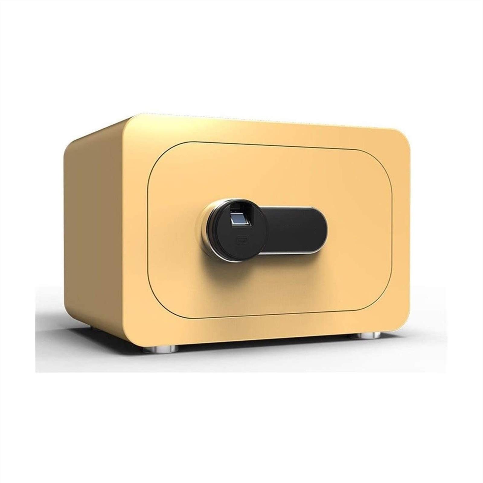 Steel Home Security Safe - Digital Keypad & Fingerprint Lock, Wall or Floor Mounted, High Security Safe for Valuables (7 Colors) - Perfect for Bedrooms, Offices, and Small Businesses