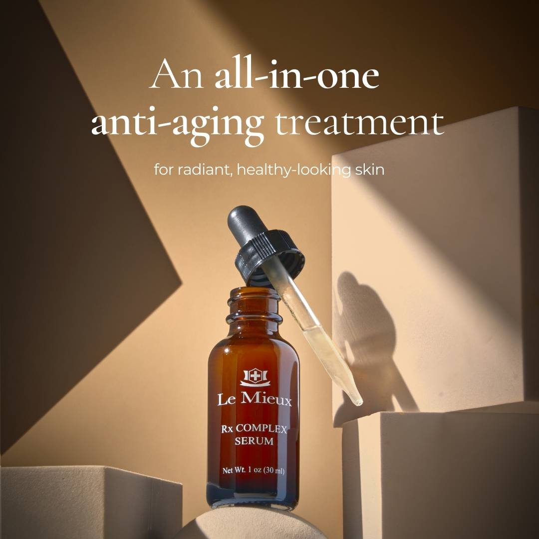 Rx Complex Serum - Anti-Aging Facial Treatment with Hyaluronic Acid & Vitamin C for Glowing Skin | Perfect for Night Routine & Daily Skincare Regimen