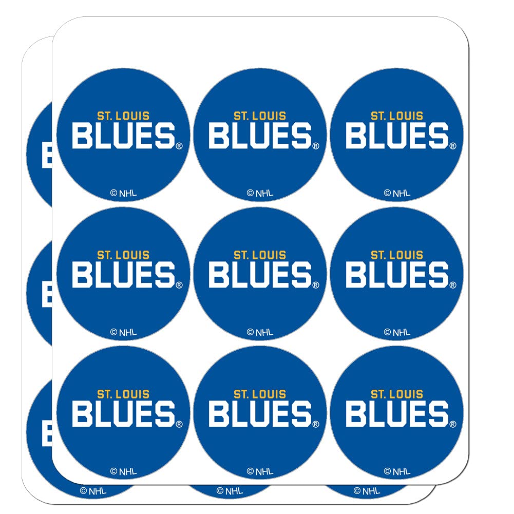 St. Louis Blues NHL Team Logo Planner Stickers - Scrapbooking, Calendar, Crafting Supplies for Hockey Fans & DIY Projects | Perfect for Journals, Planners, and Gift Ideas
