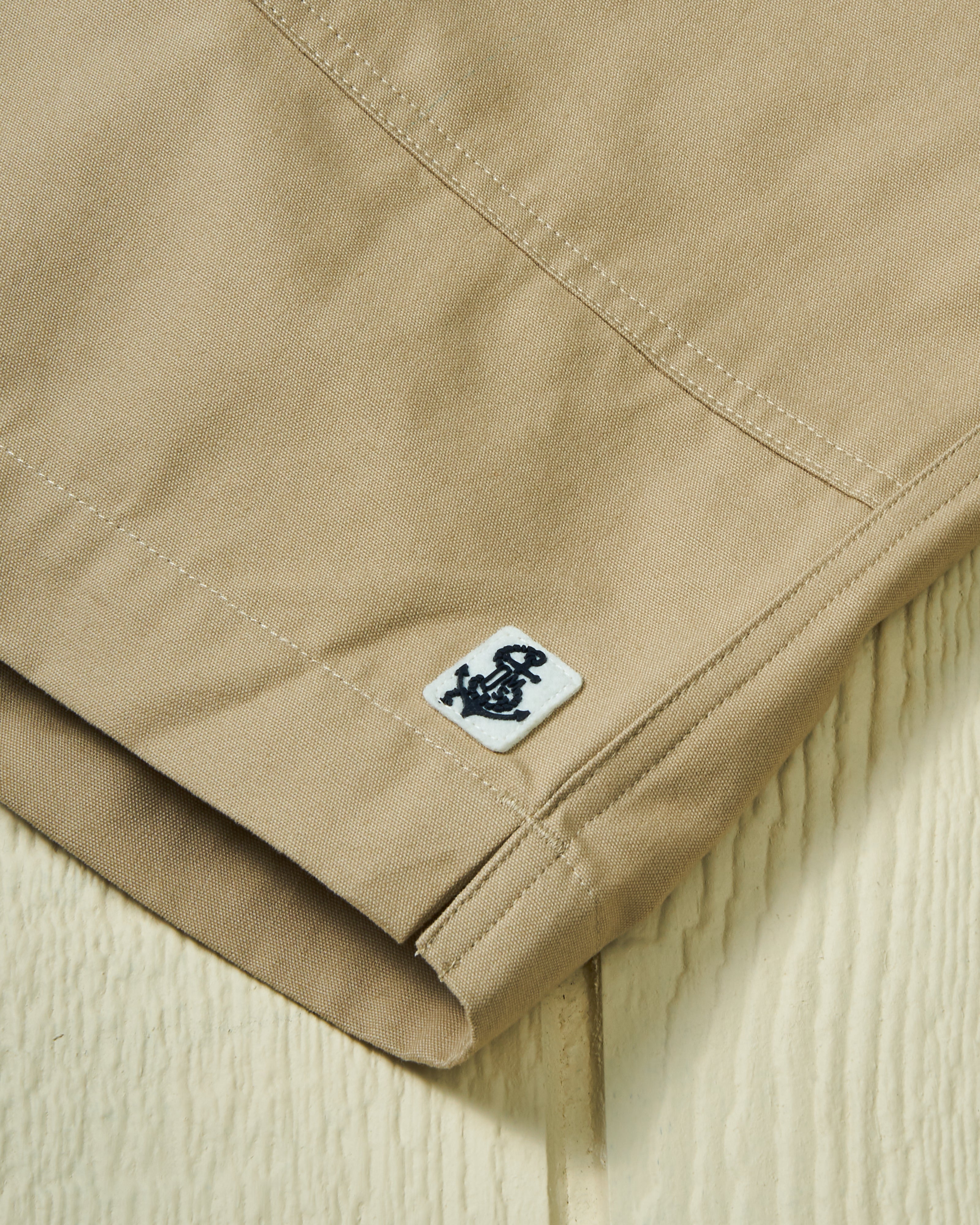 Ventura Khaki Canvas Shorts for Men - Comfortable Casual Wear for Outdoor Activities, Hiking, and Summer Adventures