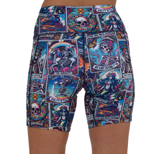 Psychic Shorts - Comfortable & Stylish Yoga Shorts for Women | Perfect for Meditation, Workouts & Lounge Wear