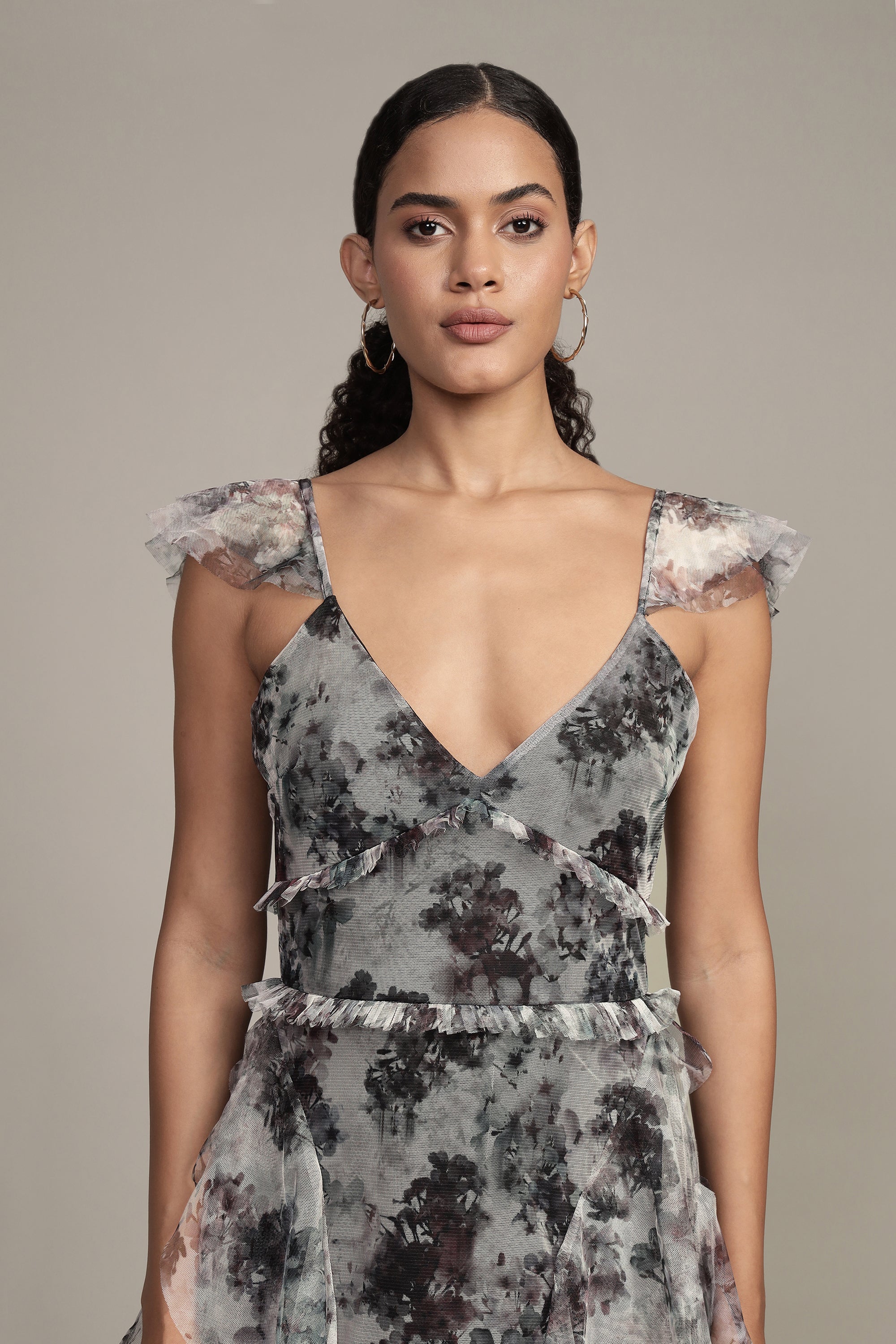 Malin Maxi Dress - Black and White Floral Print Women's Summer Dress | Perfect for Beach Vacations, Weddings & Date Nights