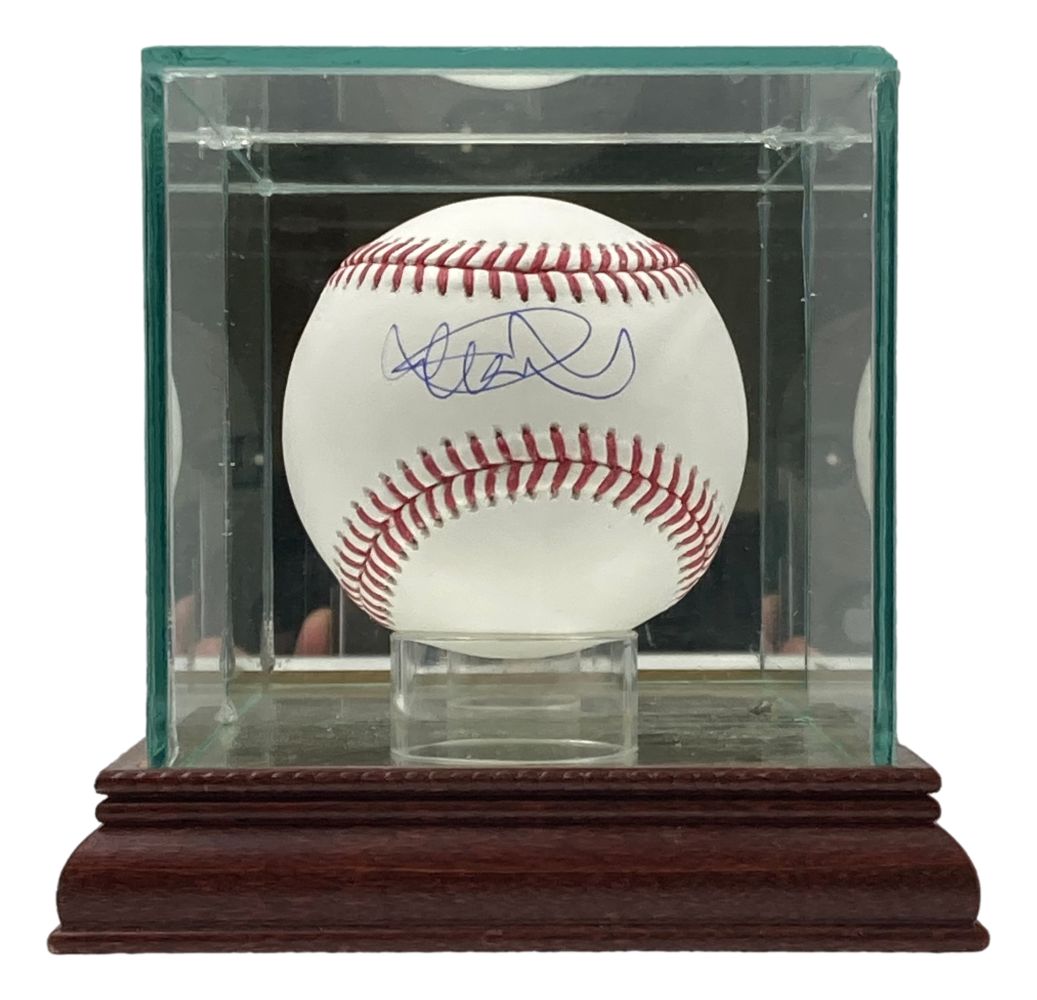Ichiro Suzuki Autographed Seattle Mariners Baseball - Official Rawlings MLB Ball with Display Case - Perfect for Collectors, Fans, and Sports Memorabilia Displays
