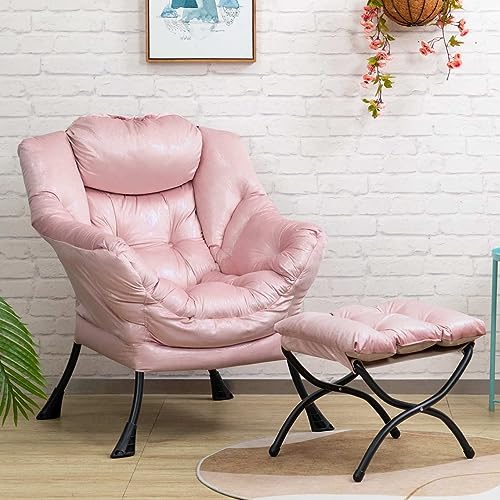 Shimmer Pink Chair&stool
