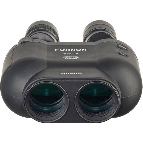 Fujinon 14x40 TSX1440 Techno Stabi Image Stabilized Binoculars - High Power Zoom Binoculars with Advanced Stabilization for Bird Watching, Hunting, and Outdoor Adventures (Black)