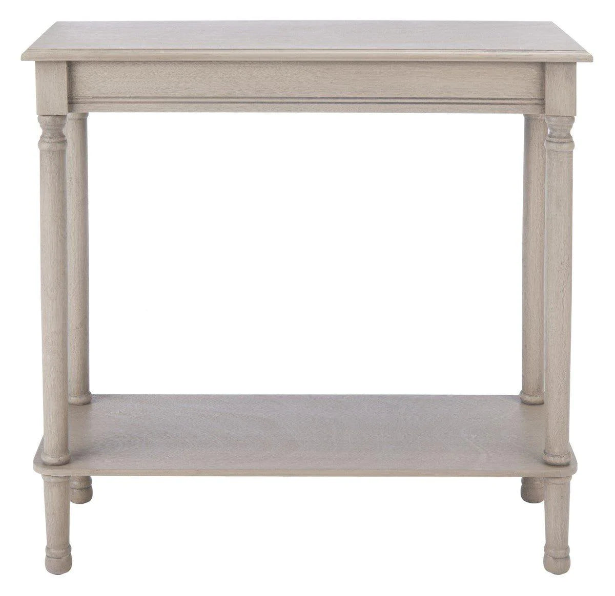 Modern Greige Rectangular Console Table - Stylish Entryway, Living Room & Hallway Furniture for Home Decor