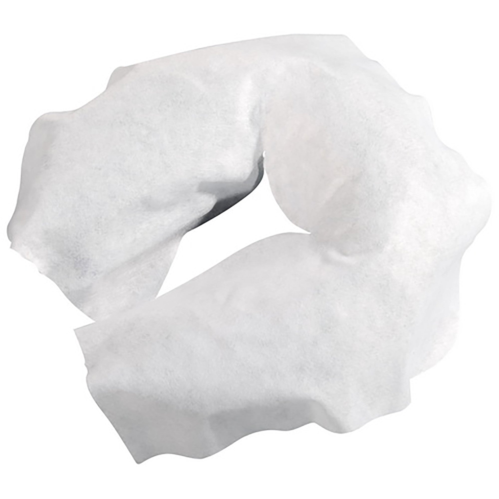 Disposable Face Pillow Covers for Massage - 100 Pack | Soft & Hygienic Spa Accessories for Facial, Reiki & Salon Treatments