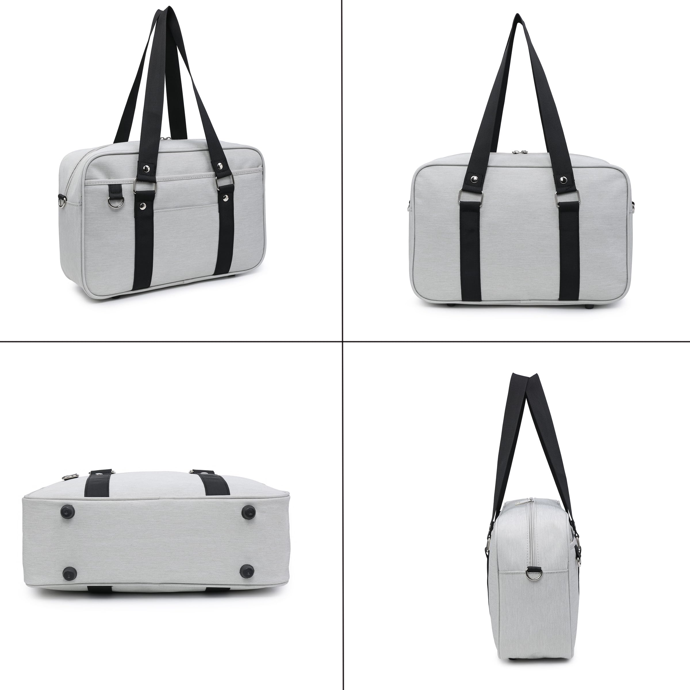 Kawaii Anime Ita Bag - Large Canvas Messenger for Cosplay & School