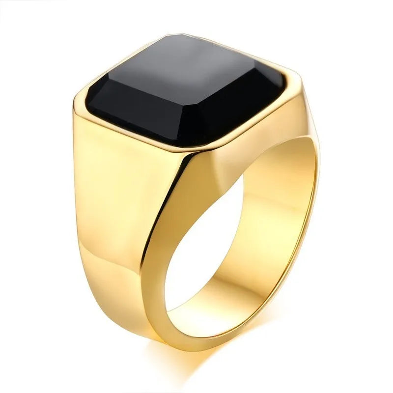 Dark Elegance Ring for Women - Gothic Style Silver Jewelry for Evening Parties & Special Occasions